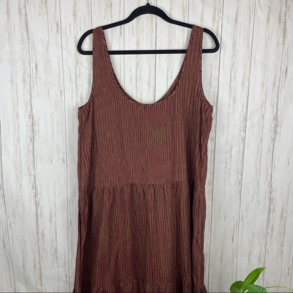 Frye "Space Dye Ikat" Midi Dress NWT - Picture 7 of 9